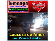 Carro de Loucura de Amor na Zona Leste Vila Rio Branco