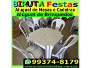 Alugar Mesas e Cadeiras na Vila Rio Branco