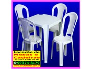 Cadeiras para Locação no Parque Cruzeiro do Sul
