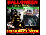 Maquiagem de Terror Halloween Parque Boturussu