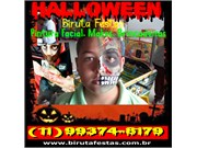 Halloween Pintura Facial no Cambuci