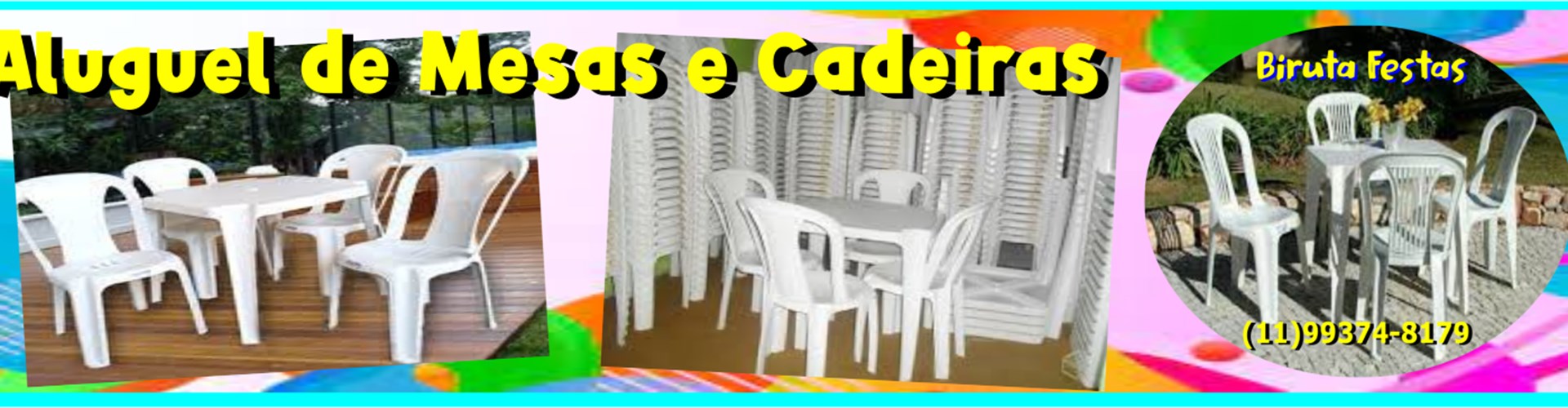 Mesas e Cadeiras Atual