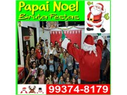 Visita do Papai Noel na Liberdade