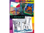 Aluguel Mesas e Cadeiras Parque Savoy City