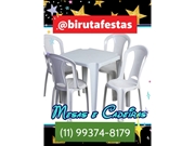 Locação de Mesas e Cadeiras para Aniversário na Vila Matilde